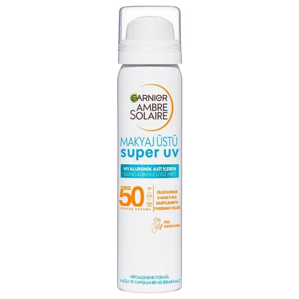 Garnier Ambre Solaire Makyaj Üstü 75 ml 50 Faktör Güneş Koruyucu - Görsel 6