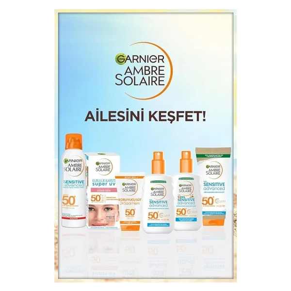Garnier Ambre Solaire Makyaj Üstü 75 ml 50 Faktör Güneş Koruyucu - Görsel 5