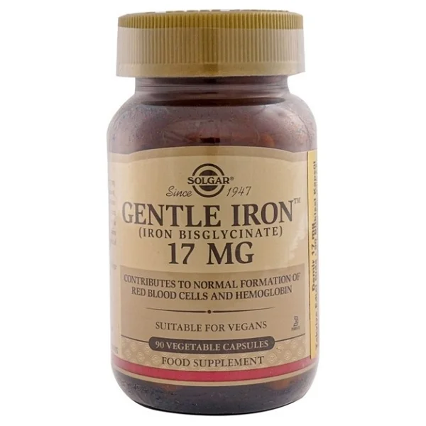 Solgar Gentle Iron 17 mg 90 Kapsül - Görsel 6