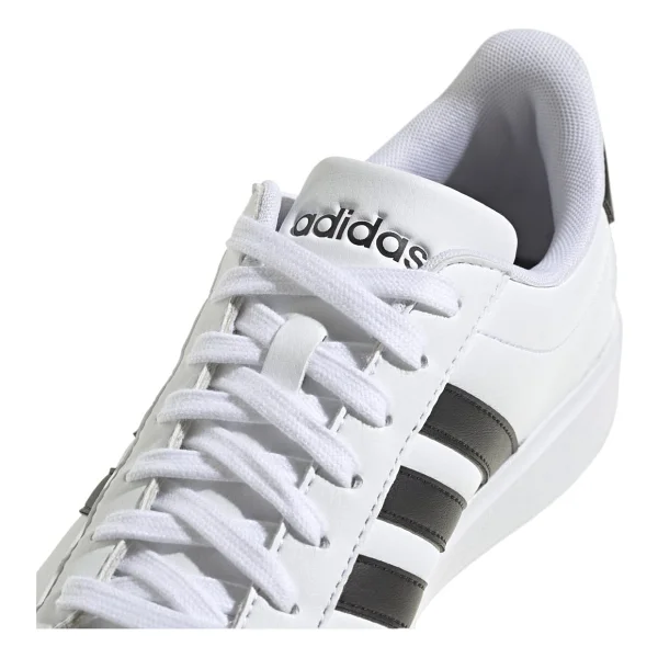 Adidas Grand Court 2.0 GW9214 Beyaz-Siyah Kadın Spor Ayakkabı - Görsel 9