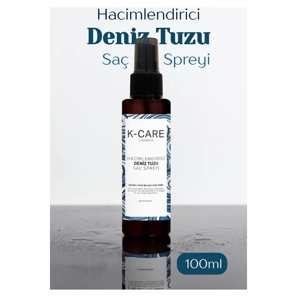 K K-Care Cosmetics Hacimlendirici Deniz Tuzu 100 ml Saç Spreyi - Görsel 2