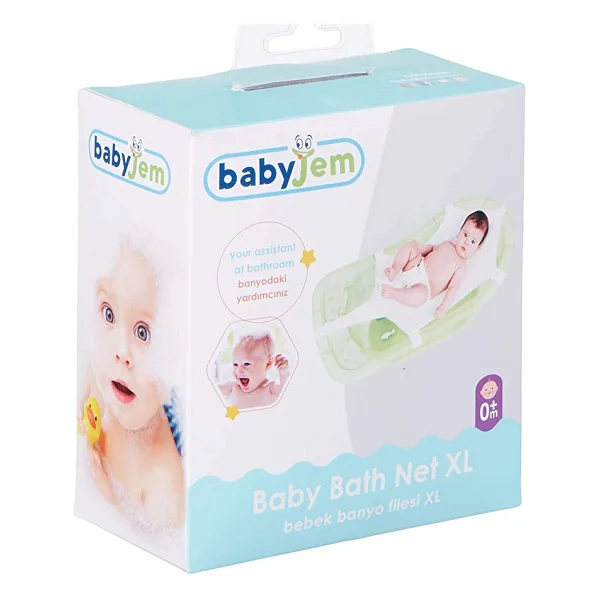 Bebek Havlu Banyo Filesi Büyük Xl Beyaz (4 Adet) - Görsel 2