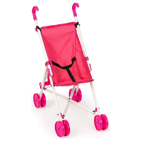 Rival Rv1001 Minio Oyuncak Baston Bebek Arabası 2-6 Yaş Kız Çocuklar İçin Fuşya Renkli - Pembe - Görsel 5