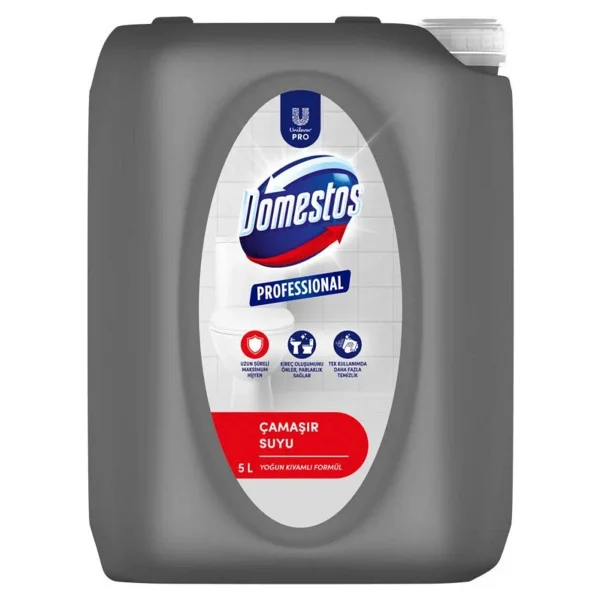 Domestos Professional Çamaşır Suyu 5 lt - Görsel 9