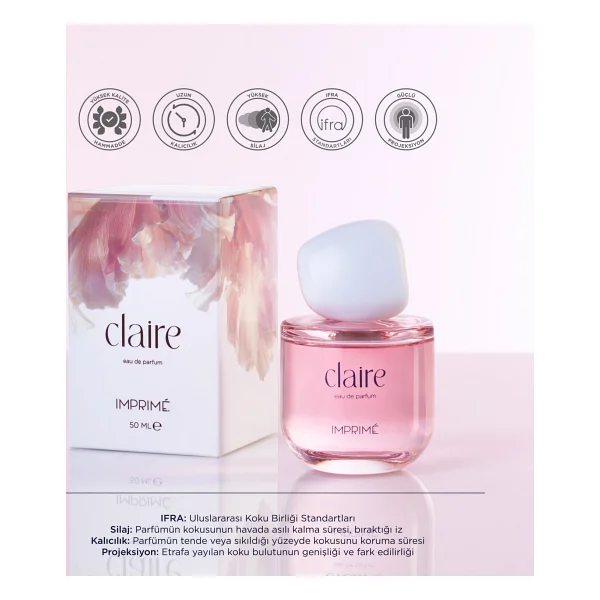 Imprime Claire EDP 50 ml Kadın Parfüm - Görsel 3