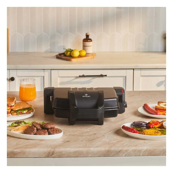 Emsan Future Essential Matte Black 1800 W Tost Makinesi - Görsel 6