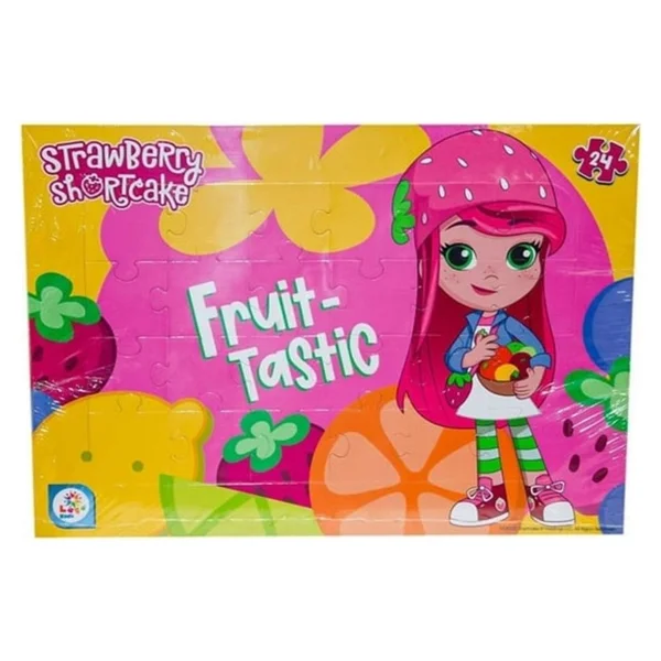 Laço Kids Strawberry Shortcake Fruit-Tastic 24 Parça Frame Puzzle CK7862 - Görsel 2