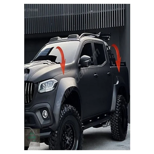 Roal Tunıng Mercedes x Class Jumbo Dodik Çamurluk Kaplama 2017+ - Görsel 4