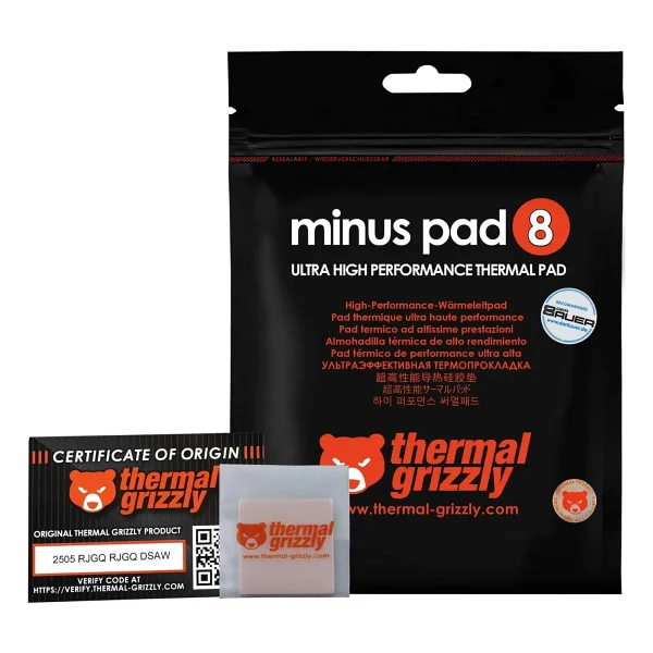 Thermal Grizzly Minus Pad 8 TG-MP8-30-30-05-1R Termal Pad - Görsel 2