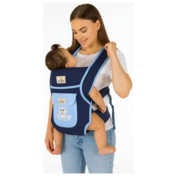 Rain Baby Bebek Kanguru Taşıma Çantası Ergonomik Rahat Taşıyıcı Ön Koltuk - Görsel 6