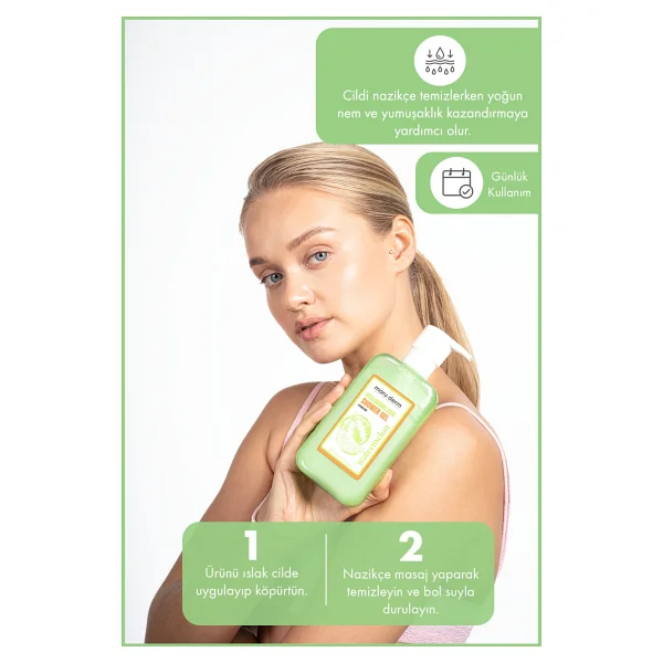 Maru.Derm Hyalüronik Asit Nemlendirici 400 ml Duş Jeli - Görsel 3