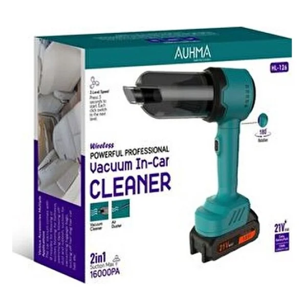 Auhma HL-126 2in1 Şarjlı Araç Süpürgesi - Görsel 7