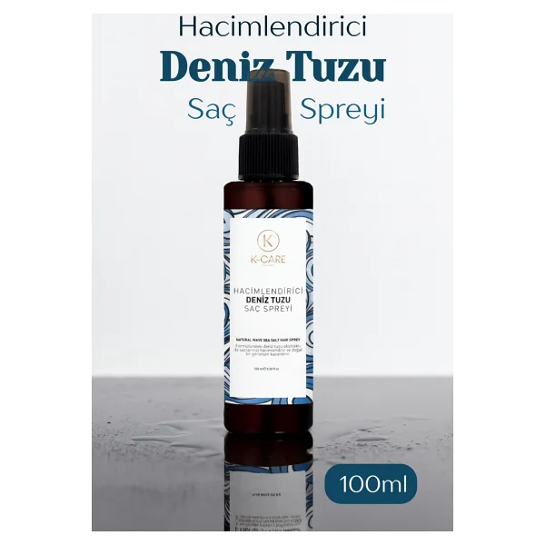 K K-Care Cosmetics Hacimlendirici Deniz Tuzu 100 ml Saç Spreyi - Görsel 6