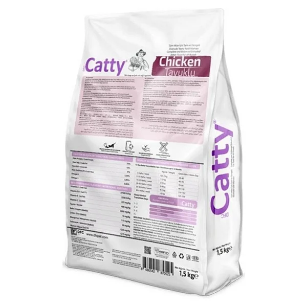 Catty Kitten Tavuklu 1.5 kg Yavru Kedi Maması - Görsel 7