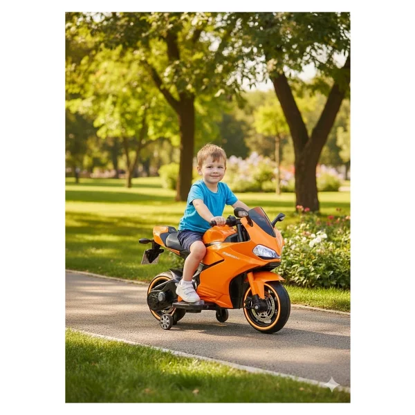 Cool Motors 12V Akülü Yarış Motoru - Görsel 5