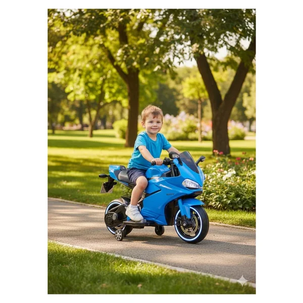 Cool Motors 12V Akülü Yarış Motoru - Görsel 3
