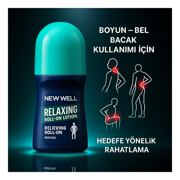 New Well Relaxing 50 ml Masaj Losyonu - Görsel 3