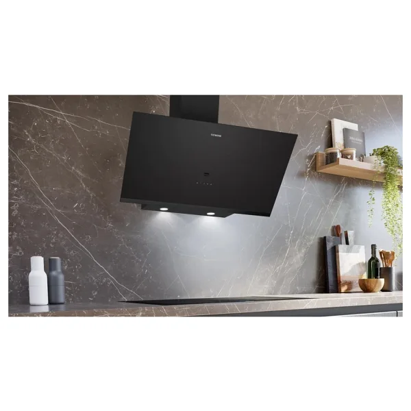 Siemens iQ500 LC97KPJ60T Siyah Duvar Tipi Ankastre Davlumbaz - Görsel 10