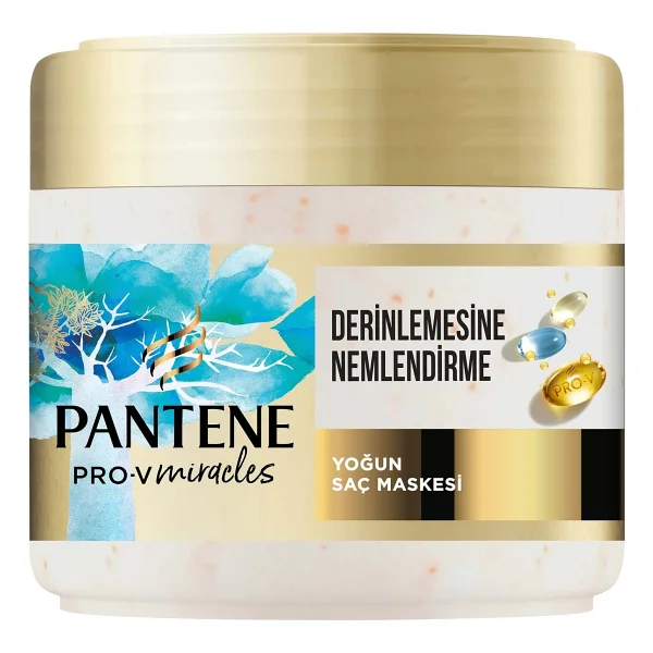 Pantene Pro-v Miracles Hydra Glow Nemlendirici Saç Maskesi 300 ml - Görsel 2
