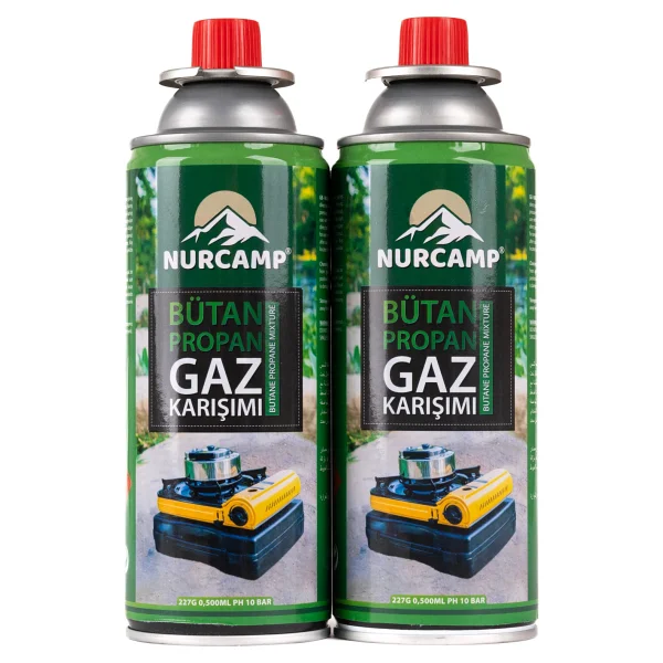 Nurcamp 227 gr 2 Adet Gaz Kartuşu - Görsel 2