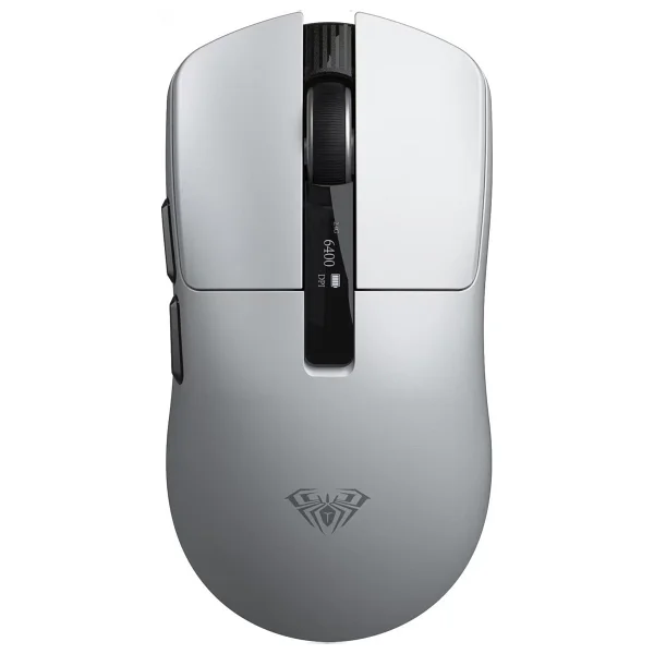 Aula SC590 Pro Beyaz Şarjlı Ergonomik Optik Kablolu/Kablosuz Oyuncu Mouse - Görsel 6