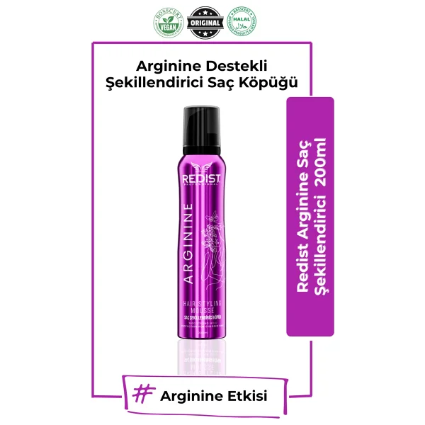 Redist Arginine 200 ml Saç Şekillendirici Köpük - Görsel 3