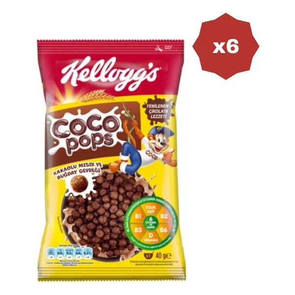 Kellogg's Coco Pops Topları 40 gr - (6 Adet) - Görsel 2