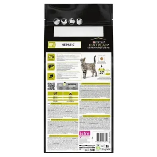 Pro Plan Veterinary Diets Hepatic 1.5 kg Kedi Maması - Görsel 4