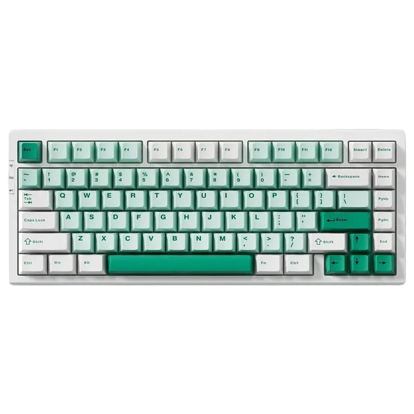 Mchose G75 Pro G75-9A RGB %75 TKL Matcha Latte Switch Kablolu/Kablosuz Mekanik Oyuncu Klavyesi - Görsel 7