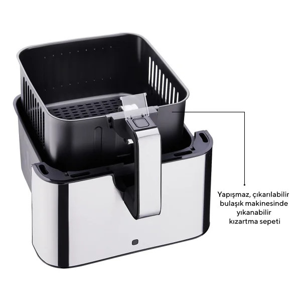 Korkmaz A894 Air Chef 8.5 lt Yağsız Fritöz - Görsel 4