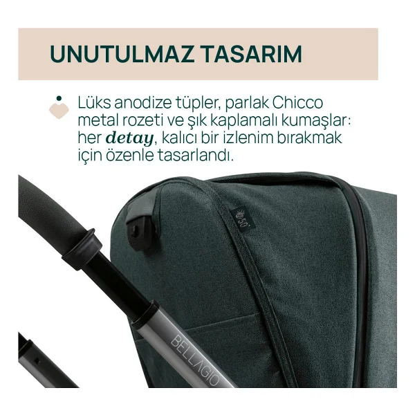 Chicco Bellagio Fir Tree Bebek Arabası - Görsel 3