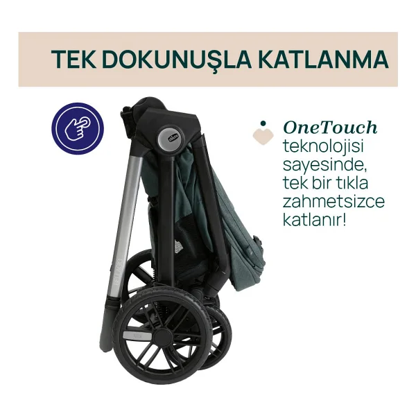 Chicco Bellagio Fir Tree Bebek Arabası - Görsel 5