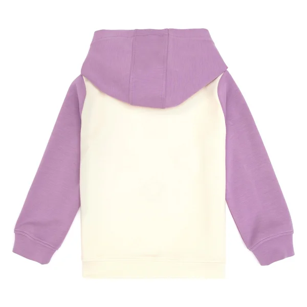 U.S. Polo Assn 50318011-VR034 Kapüşonlu Lila Kız Çocuk Sweatshirt - Görsel 5