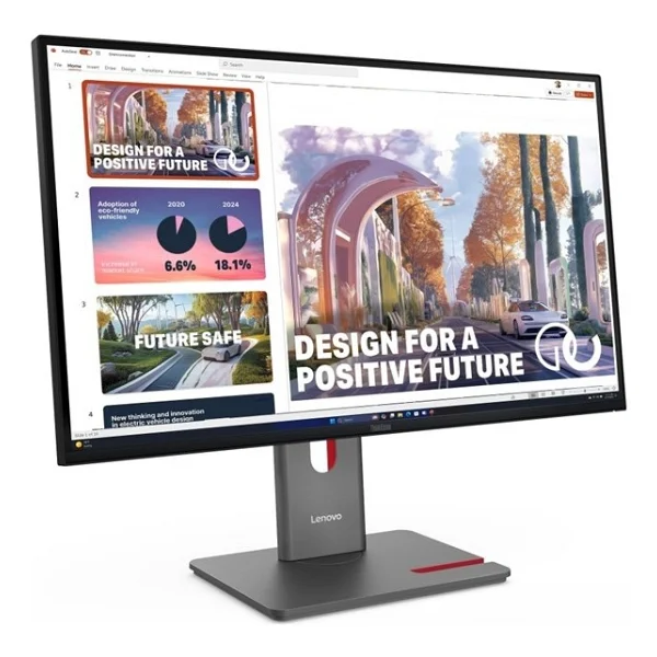 Lenovo ThinkVision P27QD-40 64B3GAR2TK 27" 4 ms 2K Pivot IPS 120 Hz Monitör - Görsel 5