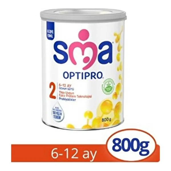 SMA Optipro 2 Probiyotik Devam Sütü 800 gr - Görsel 2