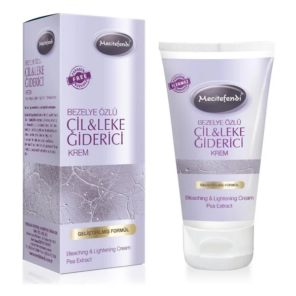 Mecitefendi Bezelye Özlü Çil ve Leke Giderici Kremi 50 ml - Görsel 2