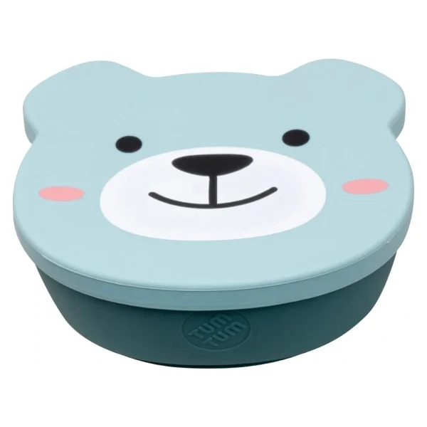 Tum Tum Silikon Beslenme Seti (7 Parça) - Boris Bear - . - Görsel 3
