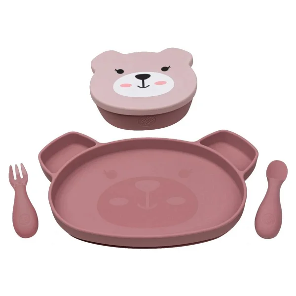 Tum Tum Silikon Beslenme Seti (7 parça) - Betsy Bear - Görsel 2