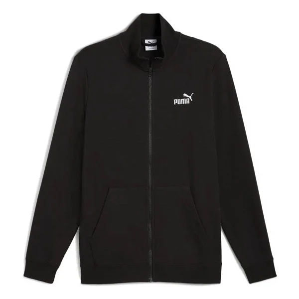 Puma Essentials No.1 682584-01 Siyah Erkek Eşofman Üstü - Görsel 10