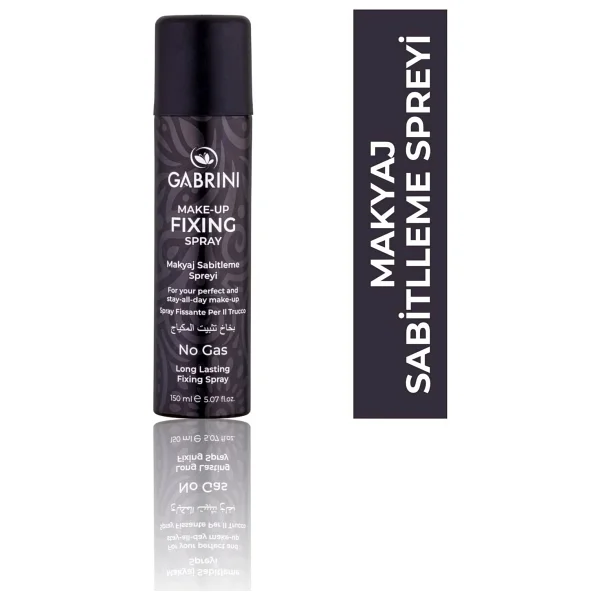 Gabrini Make-Up Fıxıng Spray - Makyaj Sabitleme Spreyi - Görsel 6