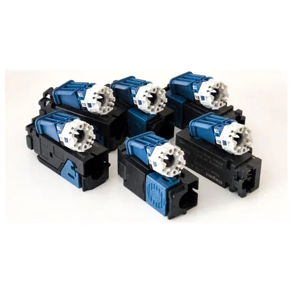 Legrand Connector 6 Lı Rj45 Takım 033763 Keystone Jack Konnektör 6 Adet Rj45 Box - Görsel 2