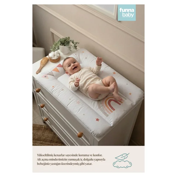 Funna Baby 50x70 cm Sunny Alt Açma Minderi - Görsel 7
