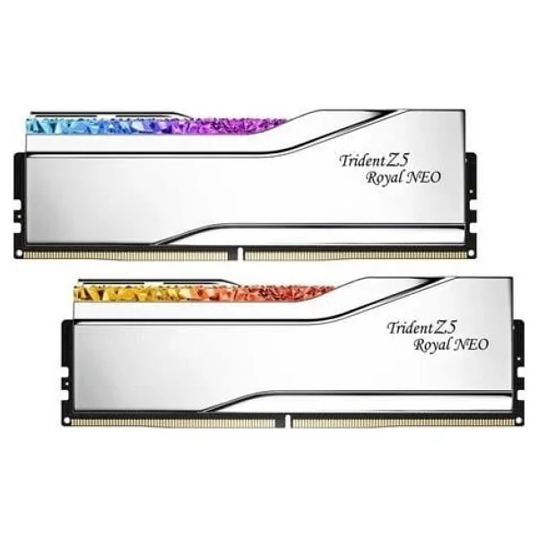 G.Skill Trident Z5 Royal Neo 64 GB (2x32) 6000 MHz CL26 F5-6000J2636H32GX2-TR5NS DDR5 Ram - Görsel 4