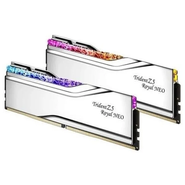 G.Skill Trident Z5 Royal Neo 64 GB (2x32) 6000 MHz CL26 F5-6000J2636H32GX2-TR5NS DDR5 Ram - Görsel 3