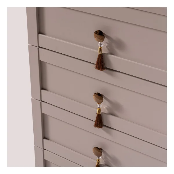 Edsy Home Doru 5 Çekmeceli Çamaşırlık - Bej - Görsel 6