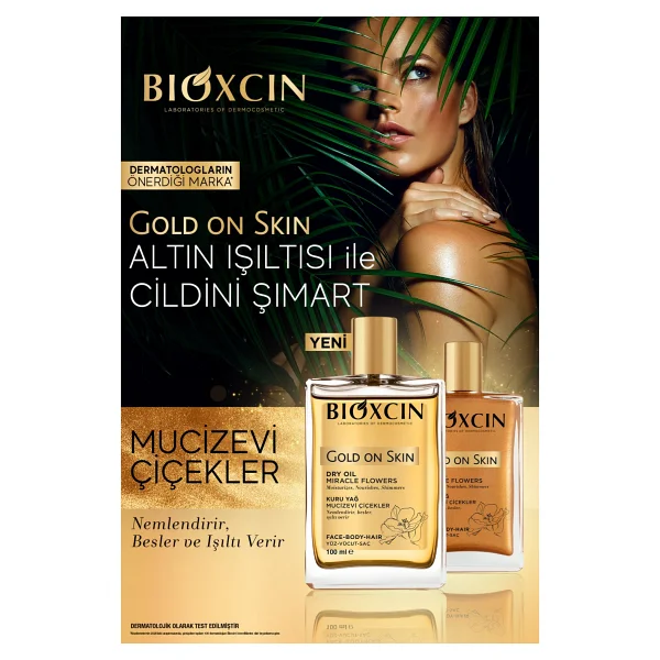Bioxcin Gold on Skin Kuru 100 ml Vücut Yağı - Görsel 5