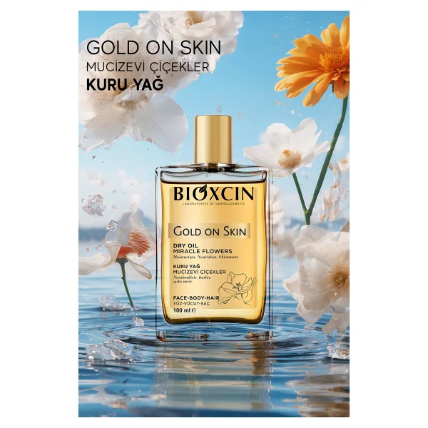 Bioxcin Gold on Skin Kuru 100 ml Vücut Yağı - Görsel 3
