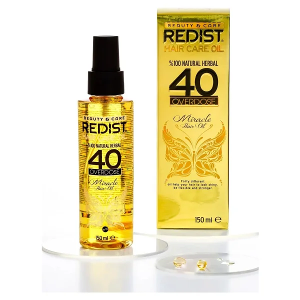 Redist Overdose 40 Bitkili 150 ml Saç Bakım Yağı - Görsel 2