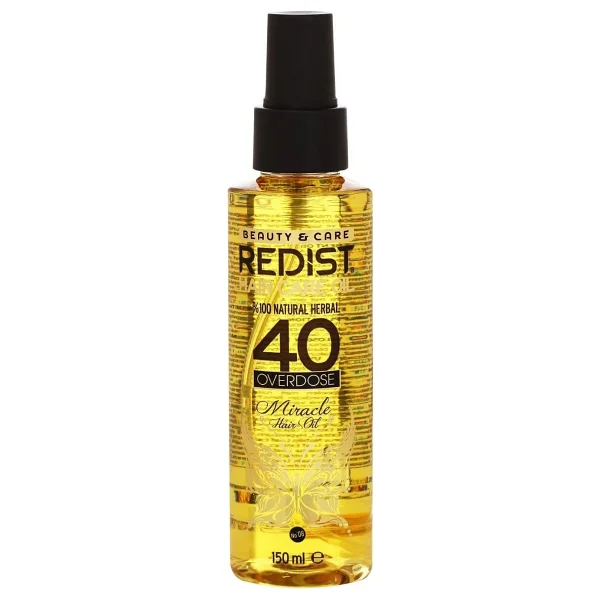 Redist Overdose 40 Bitkili 150 ml Saç Bakım Yağı - Görsel 3