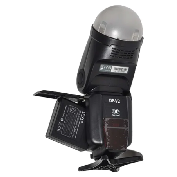 DP -V2 Bataryalı Tepe Flaşı (CANON - NİKON UYUMLU) - Görsel 2